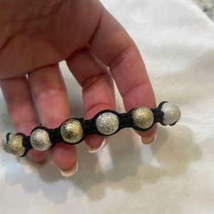 Genuine Shabala Bracelet gold and silver